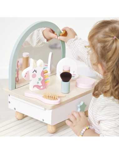 Coiffeuse de table Licorne - Janod Coiffeuse de table Licorne - Janod