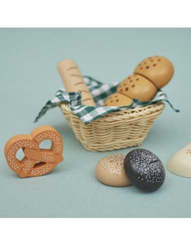 Panier de boulangerie Mamie Soleil -... Panier de boulangerie Mamie Soleil -...