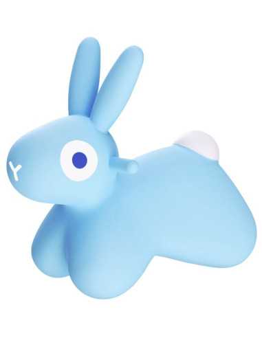 Animal sauteur lapin Hoppi bleu - Quut