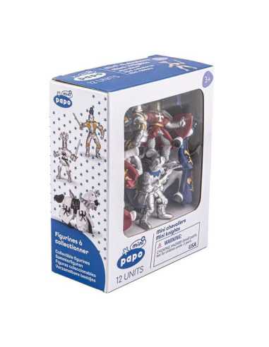 12 mini figurines chevaliers - Papo 12 mini figurines chevaliers - Papo