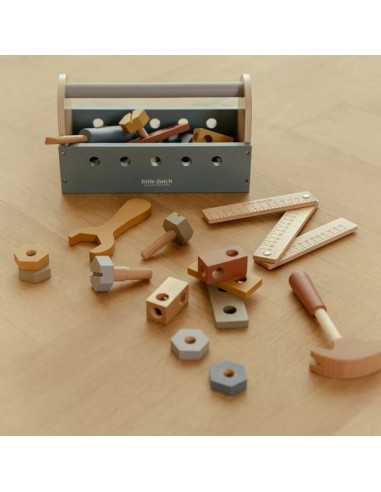 Boîte à outils en bois - Little Dutch Boîte à outils en bois - Little Dutch