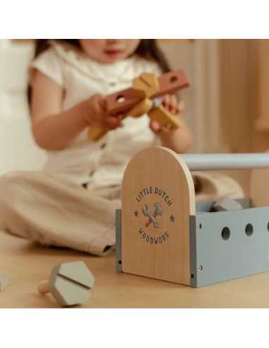 Boîte à outils en bois - Little Dutch Boîte à outils en bois - Little Dutch