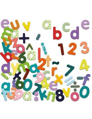 Magnets bois 80 lettres minuscules et... Magnets bois 80 lettres minuscules et...