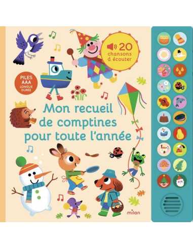 Mon recueil de comptines pour toute...