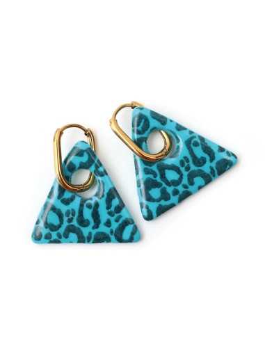 Kit créoles à pampilles en Fimo -... Kit créoles à pampilles en Fimo -...