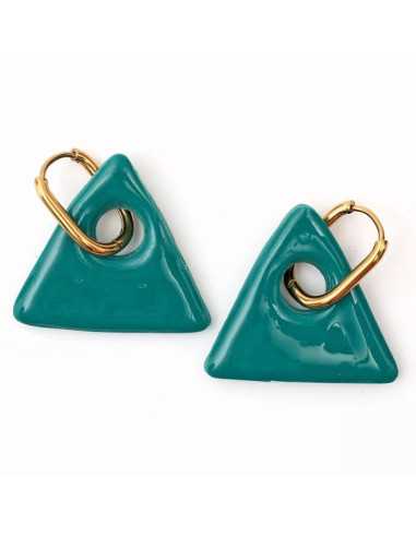 Kit créoles à pampilles en Fimo -... Kit créoles à pampilles en Fimo -...