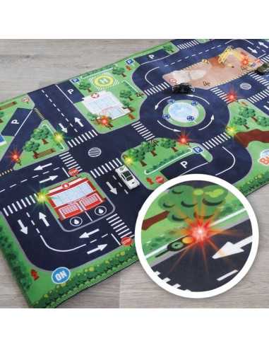 Tapis voiture lumineux avec 3... Tapis voiture lumineux avec 3...