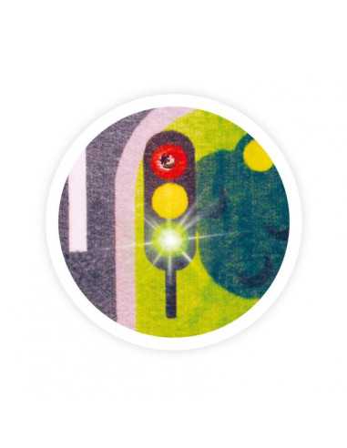 Tapis voiture lumineux avec 3... Tapis voiture lumineux avec 3...