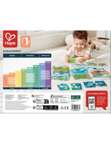 Puzzles Famille d’animaux - Hape Puzzles Famille d’animaux - Hape