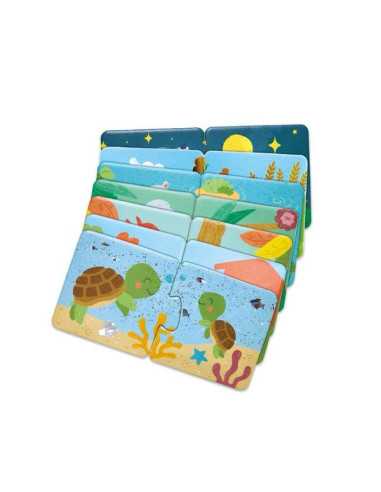 Puzzles Famille d’animaux - Hape Puzzles Famille d’animaux - Hape