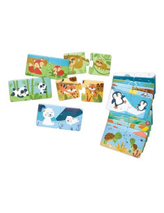Puzzles Famille d’animaux -... 2