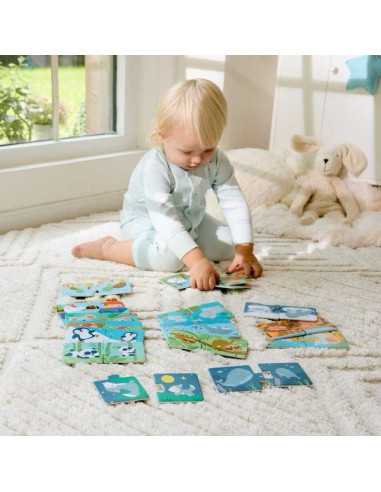 Puzzles Famille d’animaux - Hape Puzzles Famille d’animaux - Hape