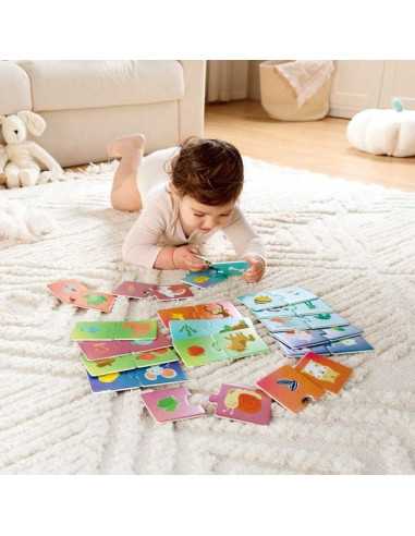 Puzzles Qui mange quoi ? - Hape Puzzles Qui mange quoi ? - Hape