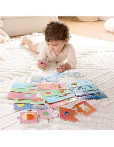 Puzzles Qui mange quoi ? - Hape Puzzles Qui mange quoi ? - Hape