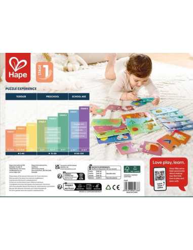 Puzzles Qui mange quoi ? - Hape Puzzles Qui mange quoi ? - Hape