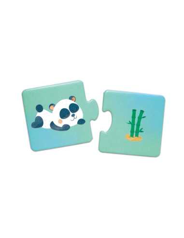 Puzzles Qui mange quoi ? - Hape Puzzles Qui mange quoi ? - Hape