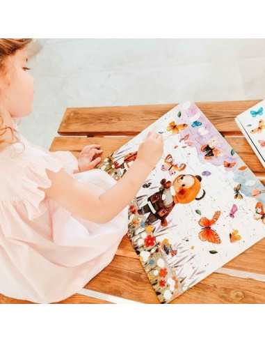 Puzzle magique à l'eau Les Papillons... Puzzle magique à l'eau Les Papillons...