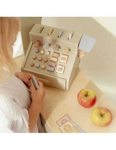 Caisse enregistreuse en bois - Little... Caisse enregistreuse en bois - Little...