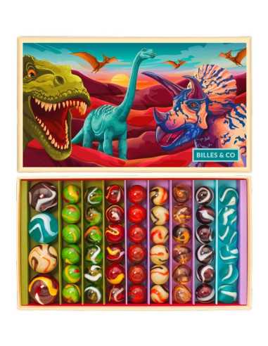 Coffret de 52 billes Dinosaures -... Coffret de 52 billes Dinosaures -...
