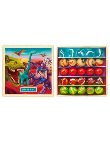 Coffret de 25 billes Dinosaures -... Coffret de 25 billes Dinosaures -...