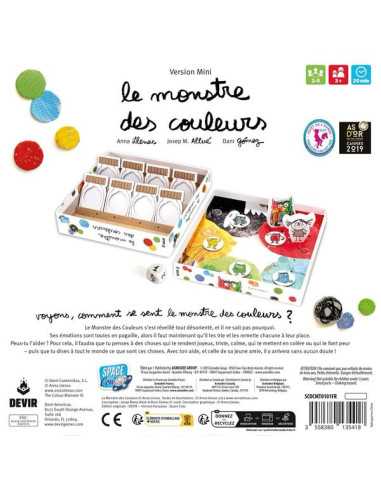 Jeu le monstre des couleurs version mini Jeu le monstre des couleurs version mini