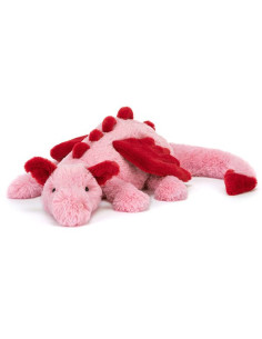 Peluche Dragon Coeur -...