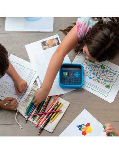 Coque de protection bleu azur pour... Coque de protection bleu azur pour...