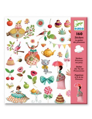 Stickers le goûter des princesses -...