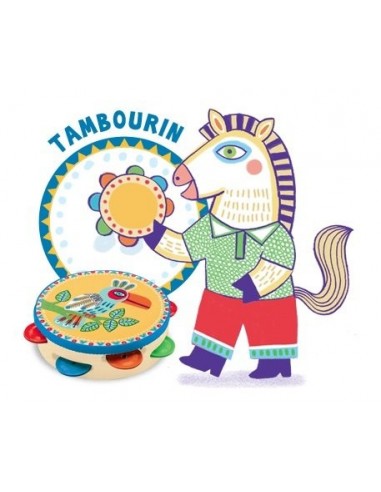 Tambourin Animambo - Djeco Tambourin Animambo - Djeco