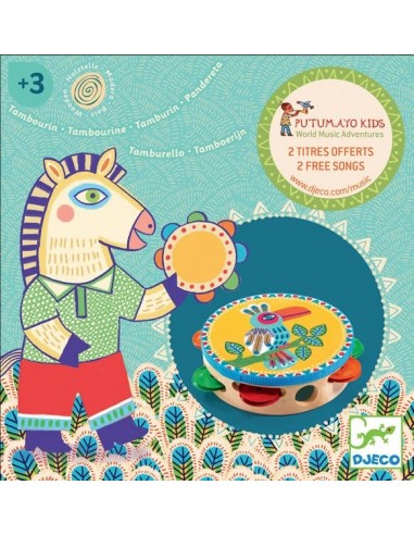 Tambourin Animambo - Djeco Tambourin Animambo - Djeco