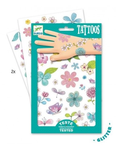 Tatouages belle des champs - Djeco Tatouages belle des champs - Djeco