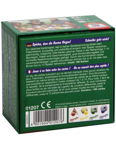 Jeu Ligretto vert Jeu Ligretto vert