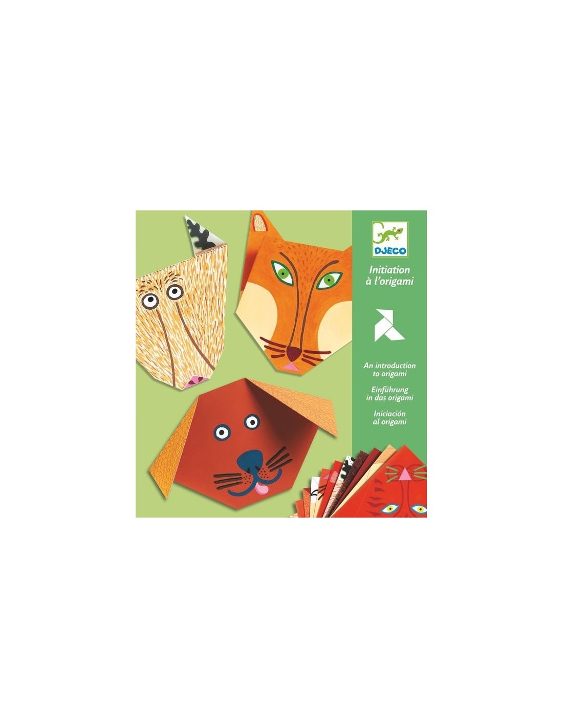 Initiation Origami Visages Djeco pour chambre enfant - Les Enfants du Design