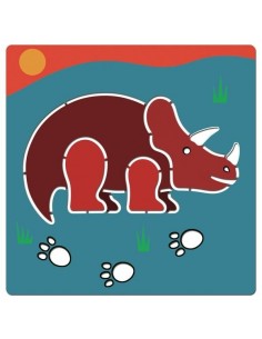 Pochoirs dinosaures - Djeco 2