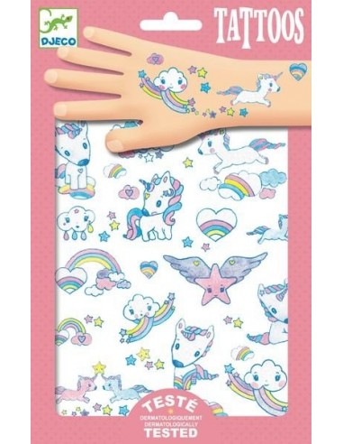 Tatouages licornes - Djeco Tatouages licornes - Djeco