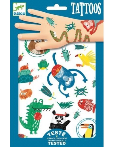 Tatouages museaux - Djeco Tatouages museaux - Djeco