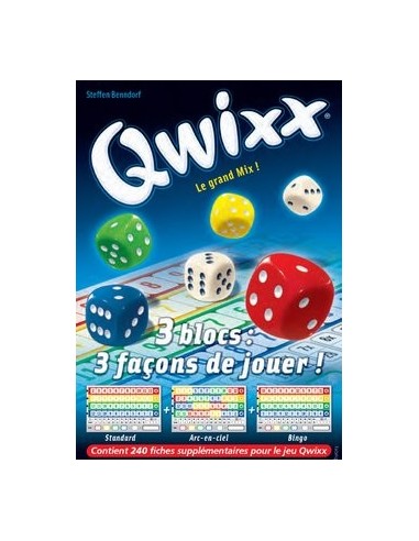 Recharge bloc de score Qwixx - gigamic