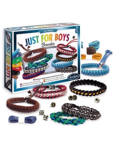 Bracelets Just for boys - Sentosphère Bracelets Just for boys - Sentosphère