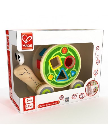 Escargot A Tirer Avec Formes Hape Escargot A Tirer Avec Formes Hape