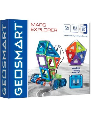 Geosmart Educational magnétique Formes Set 100 Pièces Construction matériel