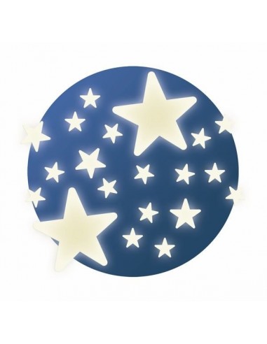 Étoile cercle cadre décoration étoile décor coloré' Autocollant