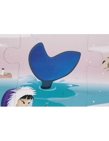 Puzzle tactile la vie sur la banquise... Puzzle tactile la vie sur la banquise...