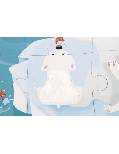 Puzzle tactile la vie sur la banquise... Puzzle tactile la vie sur la banquise...