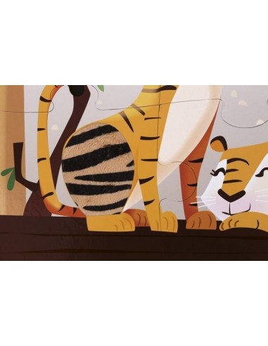 Puzzle tactile une journée au zoo -... Puzzle tactile une journée au zoo -...