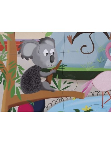Puzzle tactile une journée au zoo -... Puzzle tactile une journée au zoo -...