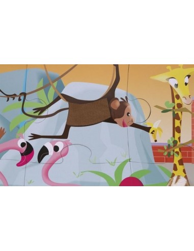 Puzzle tactile une journée au zoo -... Puzzle tactile une journée au zoo -...