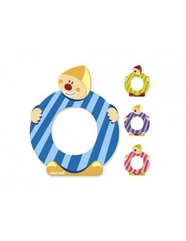 Lettre Bois Clown O - Janod