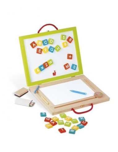 Mallette Tableau Magic 4 En 1 Jeu En Bois Enfant Janod Lapouleapois Fr