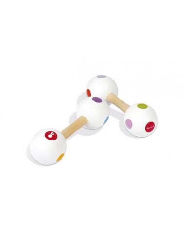 Haltère maracas confetti - Janod