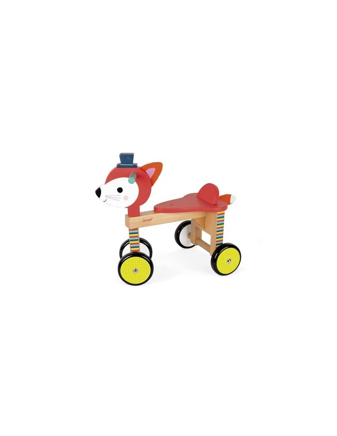 porteur bois renard